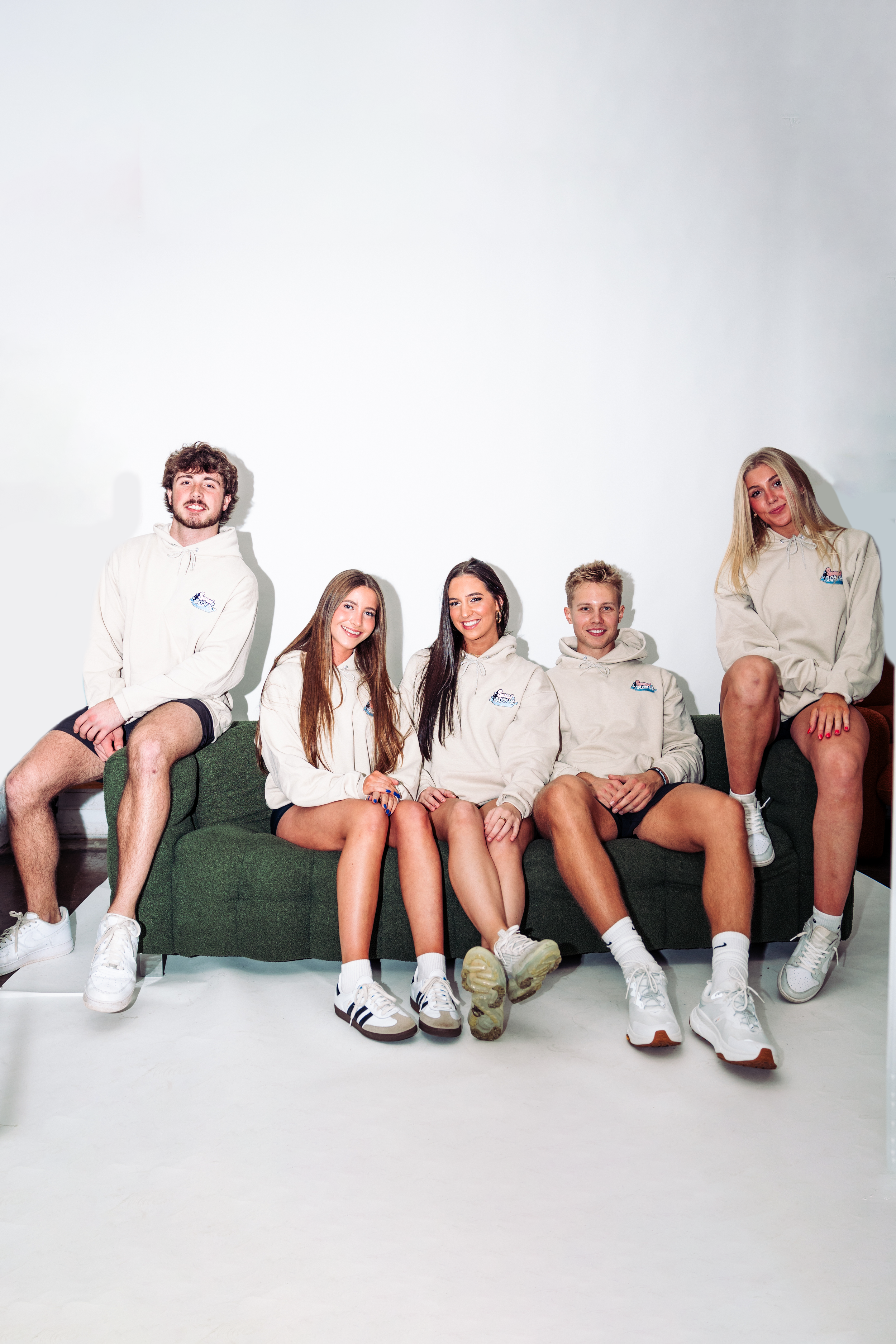 Sweat & Soak hoodie group