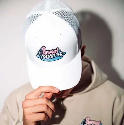 Sweat & Soak hat front view